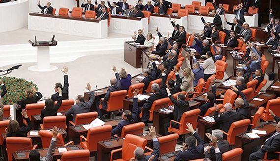 البرلمان التركي يصوت على انضمام تركيا الى التحالف الدولي
