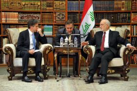 الجعفري وبلينكن يبحثان الاوضاع السياسية والامنية في العراق