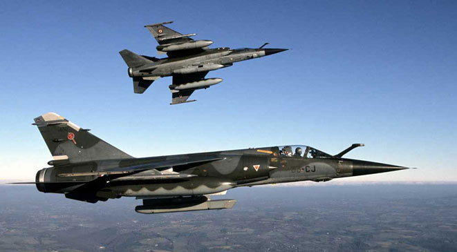 مقاتلات بلجيكية تحلق فوق بغداد!