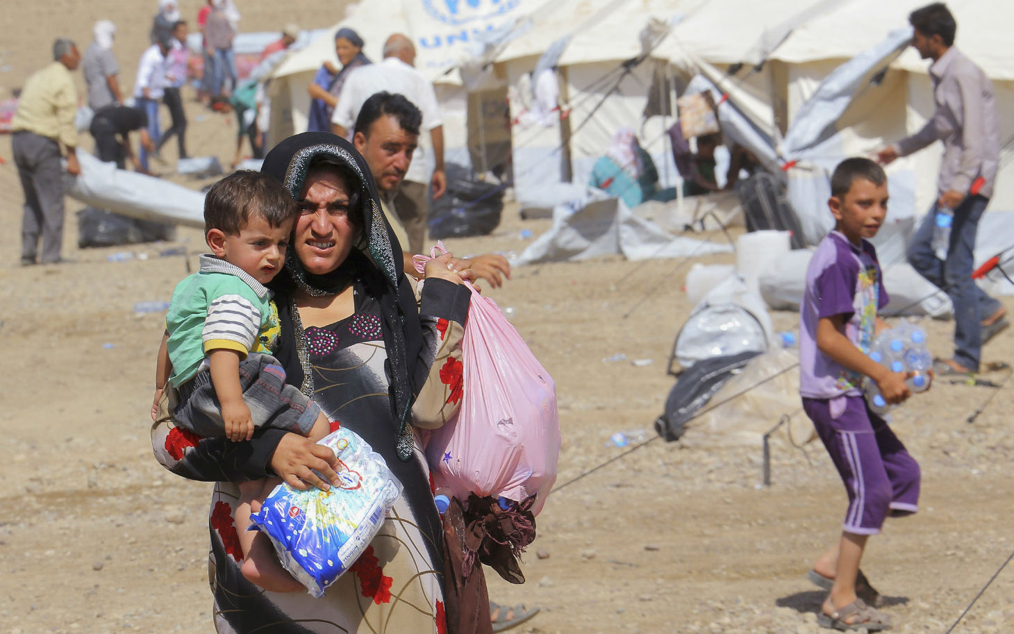 الامم المتحدة:تخفيض المساعدات للاجئين السوريين