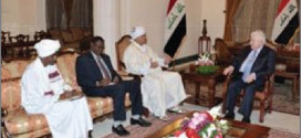معصوم والسفير السوداني يبحثان العلاقات الثنائية