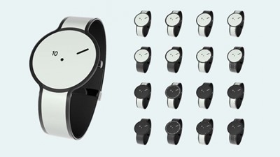 ساعة ذكية مصنوعة من “الورق الإلكتروني”