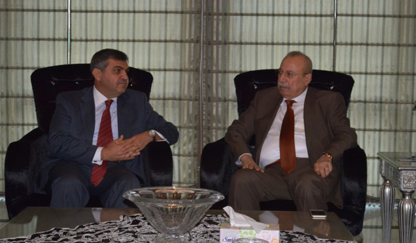 شاويس والسفير التركي يبحثان التعاون