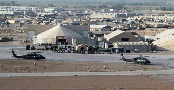 كردستان:بلدة حرير تتحول الى قاعدة جوية امريكية