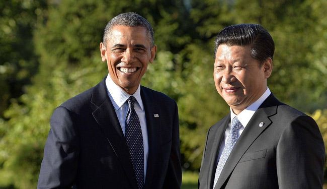 الرئيس الامريكي يصل الصين