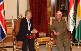 وزير الدفاع البريطاني:نؤكد على مواصلة دعمنا لكردستان