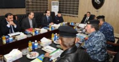 وزارة الداخلية تناقش الاستعدادات لاستلام الملف الامني لمدينة بغداد