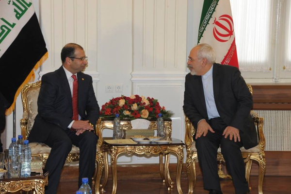 ظريف:اي خطر يهدد العراق هو تهديد لإيران