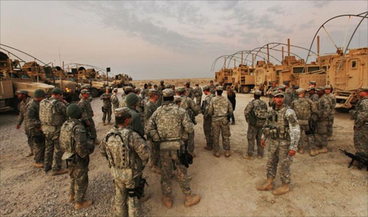 مسؤول امريكي:ارسال 1500 جندي من قوات التحالف للعراق
