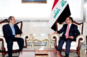 الجبوري وفر يبحثان تعزيز العلاقات بين العراق وايران!