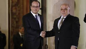 العبادي:العراق وفرنسا تربطهما علاقة استراتيجية