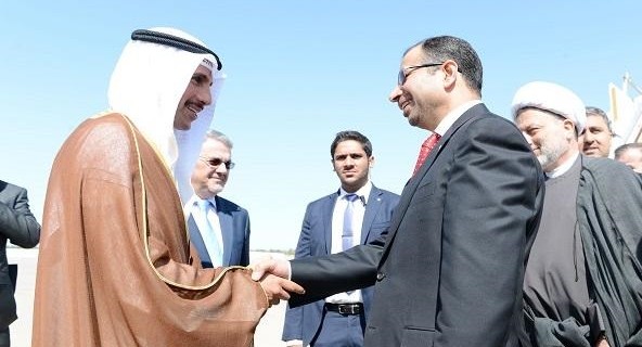 رئيس مجلس الامة الكويتي يتسلم دعوة رسمية من نظيره العراقي