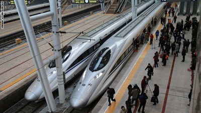 الصين ..اسرع قطار في العالم