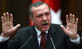 أردوغان يرفض اقامة اقليم كردي في شمال سوريا!
