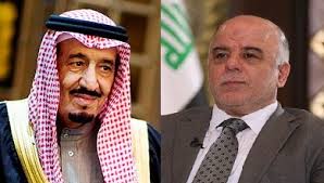 العبادي يهاتف العاهل السعودي ويبحث معه تعزيز العلاقات بين البلدين