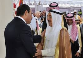الرئيس المصري يصل الكويت