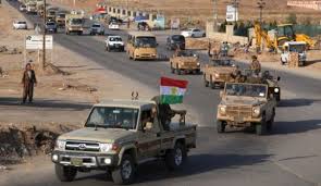 الدفعة الثالثة من قوات البيشمركة تصل “كوباني”السورية
