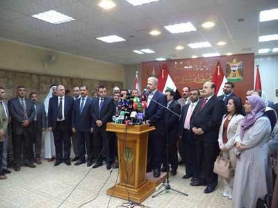 مجلس نينوى يطالب بدخول القوات الاجنبية لتحرير المحافظة