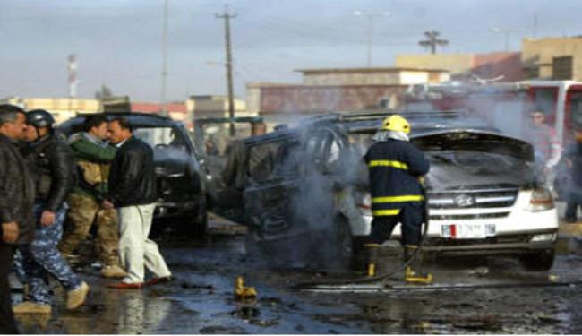 مقتل واصابة 60 شخصا في تفجير مفخختين في بلدروز