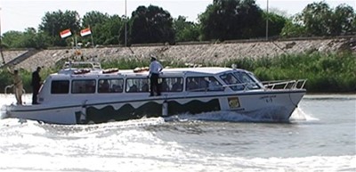 وزارة النقل :انطلاق التكسي النهري في بغداد