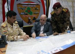 العبادي:سيتم تحرير كل مدن العراق من تنظيم داعش الارهابي