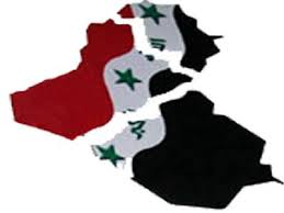 خريطة ( الشرق الأوسط ) حرفه الأول تجزئة وتقسيم العراق !؟!