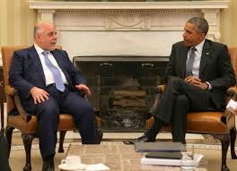 اوباما للعبادي:يجب ان تكون القوات المقاتلة تحت السيادة العراقية
