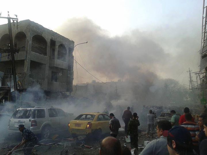 مقتل واصابة 14 مواطنا في انفجار ملغمة وسط بغداد