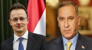 وزير الدفاع يبحث مع وزير خارجية هنغاريا التعاون العسكري