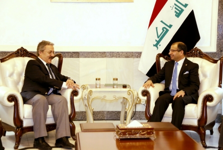 الجبوري وقليج يبحثان الاستعدادات لعقد المؤتمر المقبل للتعاون الاسلامي في بغداد