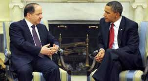 اوباما يؤكد لبرزاني على وحدة العراق “الفيدرالي”