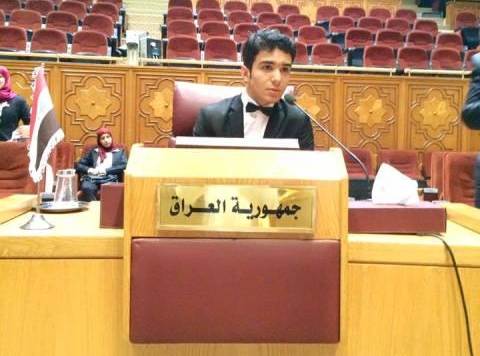 المخترع الشاب حسين قدوري في ملتقى الابتكار الدولي