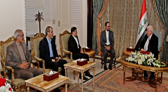 الرئيس العراقي يتسلم دعوة من نظيره الايراني لحضور “قمة”الغاز في طهران