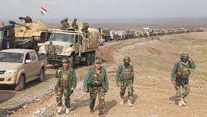 مجلس نينوى:قوات البيش مركة وصلت الى بعد 10 كم من الموصل