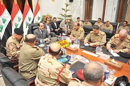 ضباط:الجيش العراقي الوحيد في العالم لديه 92 ضابط برتبة فريق!