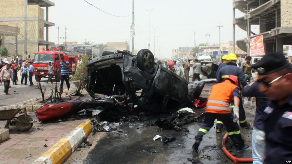 انفجار سيارات ملغمة في بغداد