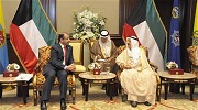 الجبوري يبحث مع امير الكويت عقد قمة البرلمانات الاسلامية في بغداد