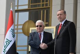 معصوم يرحب بقرار تركيا بمحاربة داعش