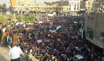 تظاهرة كبرى في الناصرية ضد الفساد الحكومي