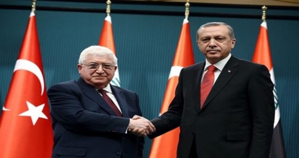 معصوم ونظيره التركي يؤكدان على التعاون المشترك