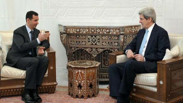 كيري:بشار الأسد قد يبقى في سوريا على المدى القريب!