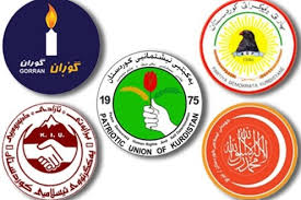 الاحزاب الكردية الاربعة تعقد اجتماعا جديدا لمناقشة ازمة رئاسة الإقليم