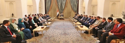 معصوم يدعو الى تعزيز التعاون بين القوى السياسية لتحرير الموصل