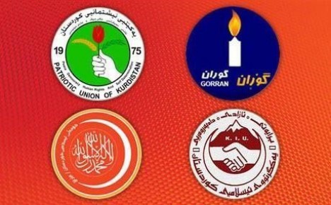 الاحزاب الكردية الاربعة تحدد الية انتخاب رئيس الاقليم