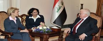 معصوم ودير لاين يبحثان تعزيز التعاون المشترك بين العراق والمانيا