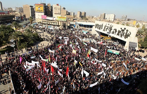 مظاهرات ساحة التحرير جدارة واستحقاق..