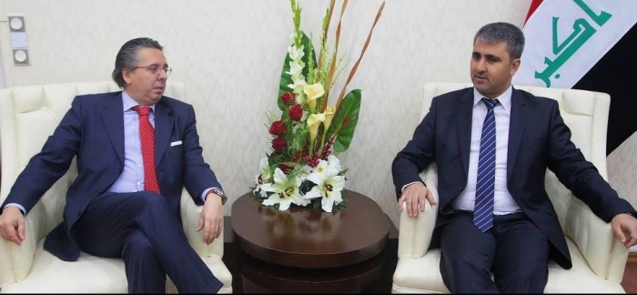 الشيخ محمد و كارنيلوس يبحثان التعاون بين العراق وايطاليا