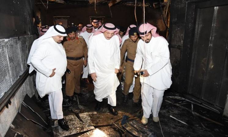 الجبوري يعزي ملك السعودية بحادث حريق مستشفى جازان