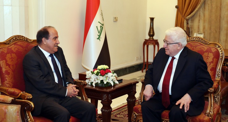 معصوم يؤكد على أهمية العلاقات الثنائية بين العراق وايطاليا
