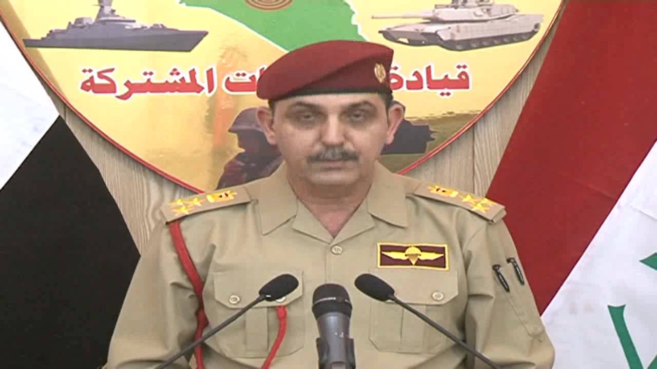 الاعلام الحربي:تعرض قوة عراقية لقصف من طيران التحالف عن طريق الخطأ